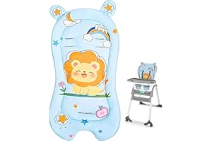 XTSWFC High Chair Cover Replacement Compatible with Ingenuity Soft Cushion with Anti-Slip Pad and Protecting Water Spills