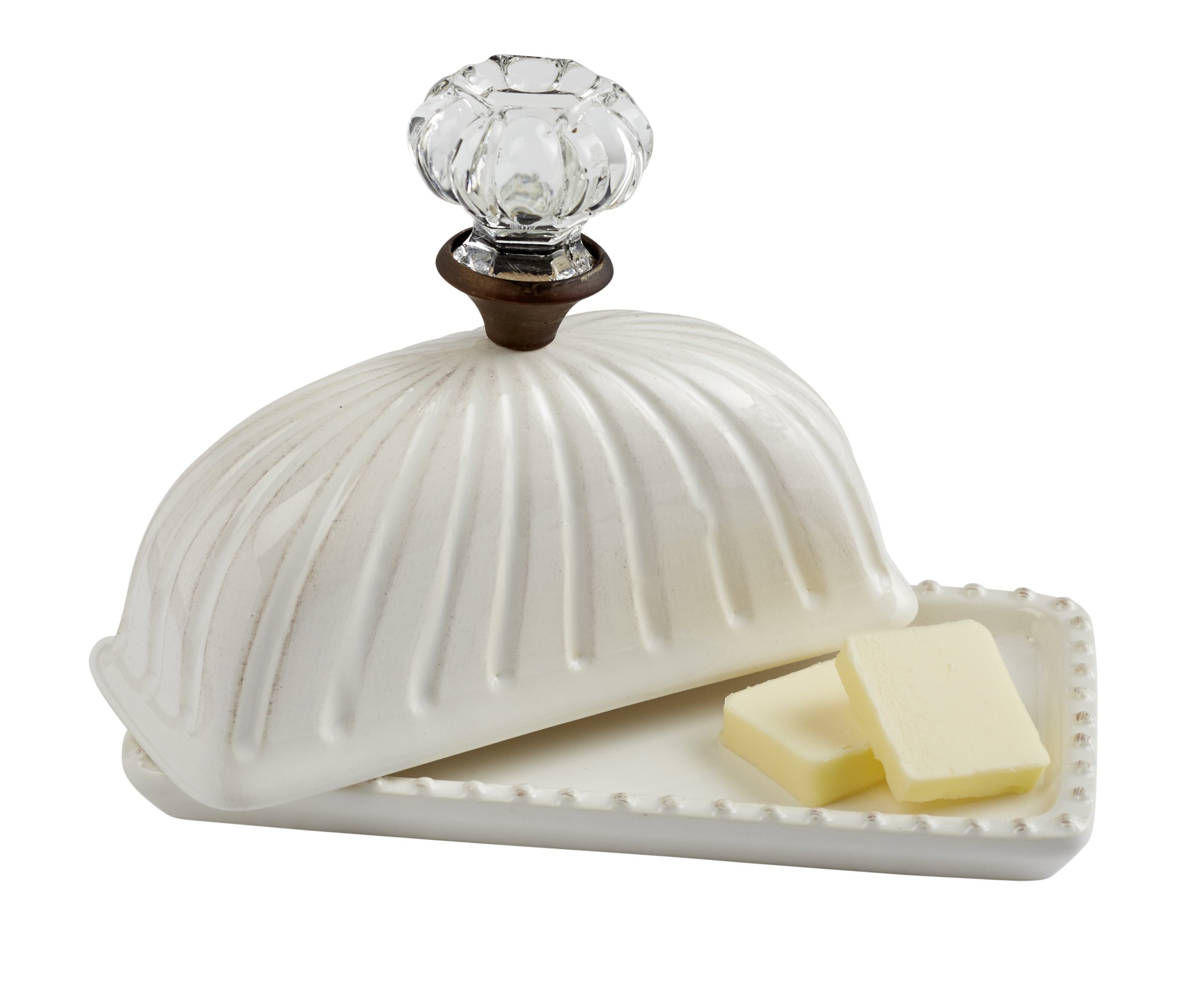 Photo 1 of Mud Pie Door Knob Butter Dish