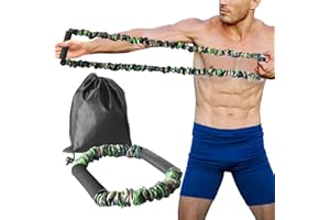 AZREFERENCE Archery Bow Trainer, 25 45 55 Lbs Archery Band Draw Exerciser Training, Rubber Strength Training Bands for Recurve Bow Compound Shooting Beginner Experts