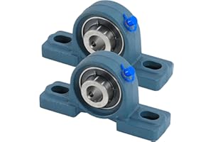 CHR PRECISION IN DETAIL CHR Pillow Block Bearings | UCP202-10 | 2 Pack | Mounted Pillow Block Bearings - Chrome Steel with 5/8" Bore | ISO 9001-2015 Certified