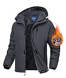 Zoofly Ski Jackets for Men Durable Windproof Winter