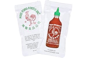 Sriracha2Go - Huy Fong Foods Sriracha Chili Hot Sauce Packets (200-Pack)