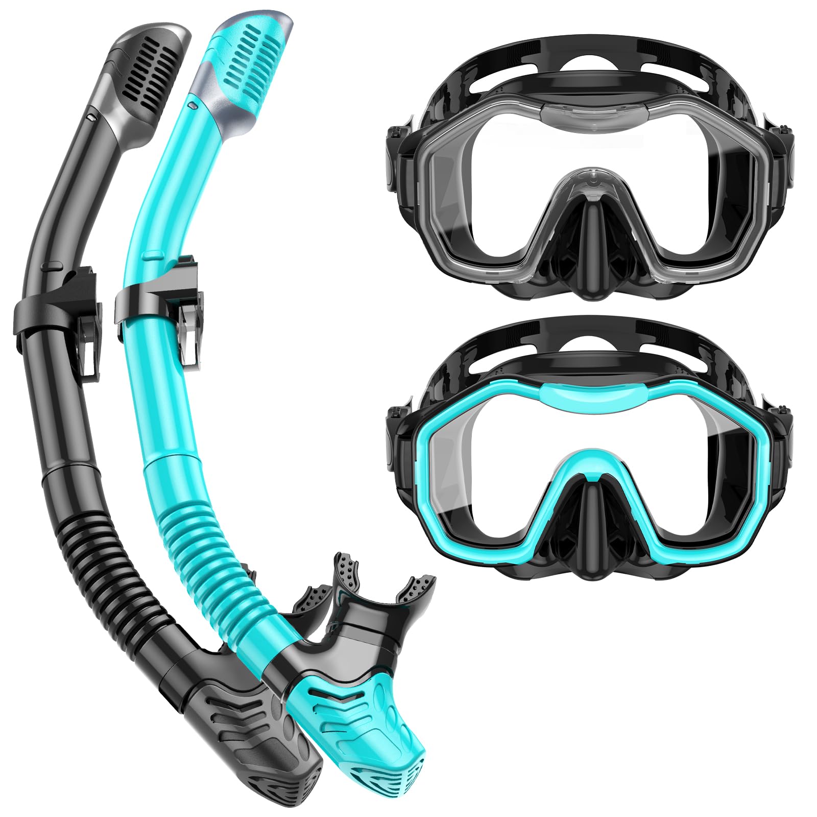 thumbnail image 2 of Promate Kids Silicone Mask Dry Snorkel Set – Junior Child Scuba Diving Gear – SCS0032 2 of 3