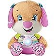 Fisher-Price Toddler Learning Toy Laugh & Learn So Big Sis Plush with Music & Lights for Developmental Play for Kids Ages 18+ Months