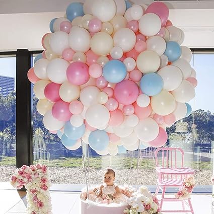 Amazon Com Partywoo Pastel Balloons 100 Pcs 10 Inch Pastel Colored