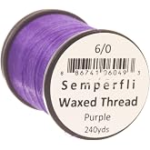 Semperfli Classic Waxed Thread 6/0 Purple