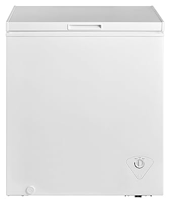 Midea WHS-185C1 Single Door Chest Freezer, 5.0 Cubic Feet