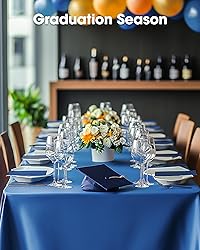 Pureegg Plastic Table Cloth Disposable 10 Pack, 54