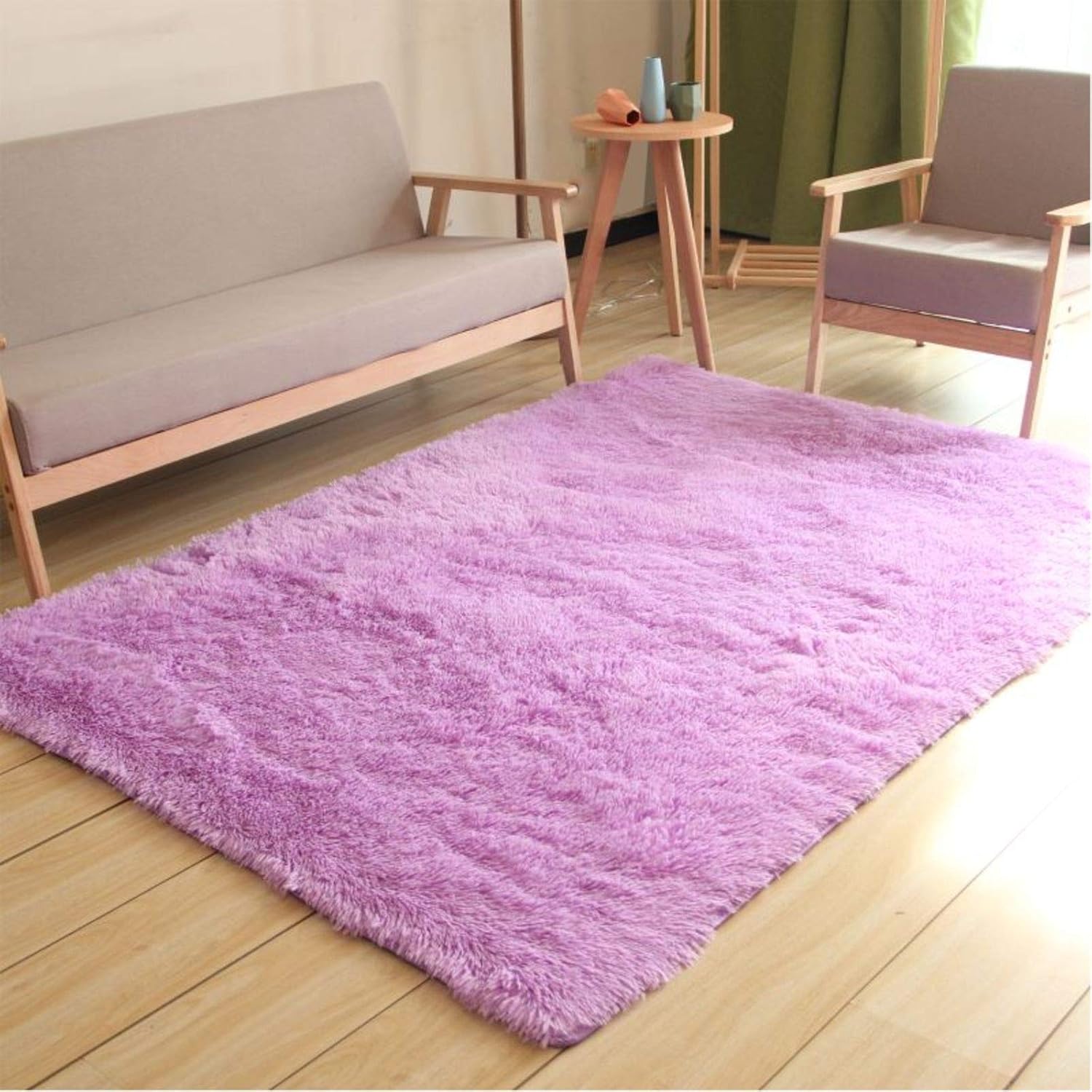 D&LE Soft Fluffy Bedroom Rugs,Area Rug For Playing Reading Room Kids