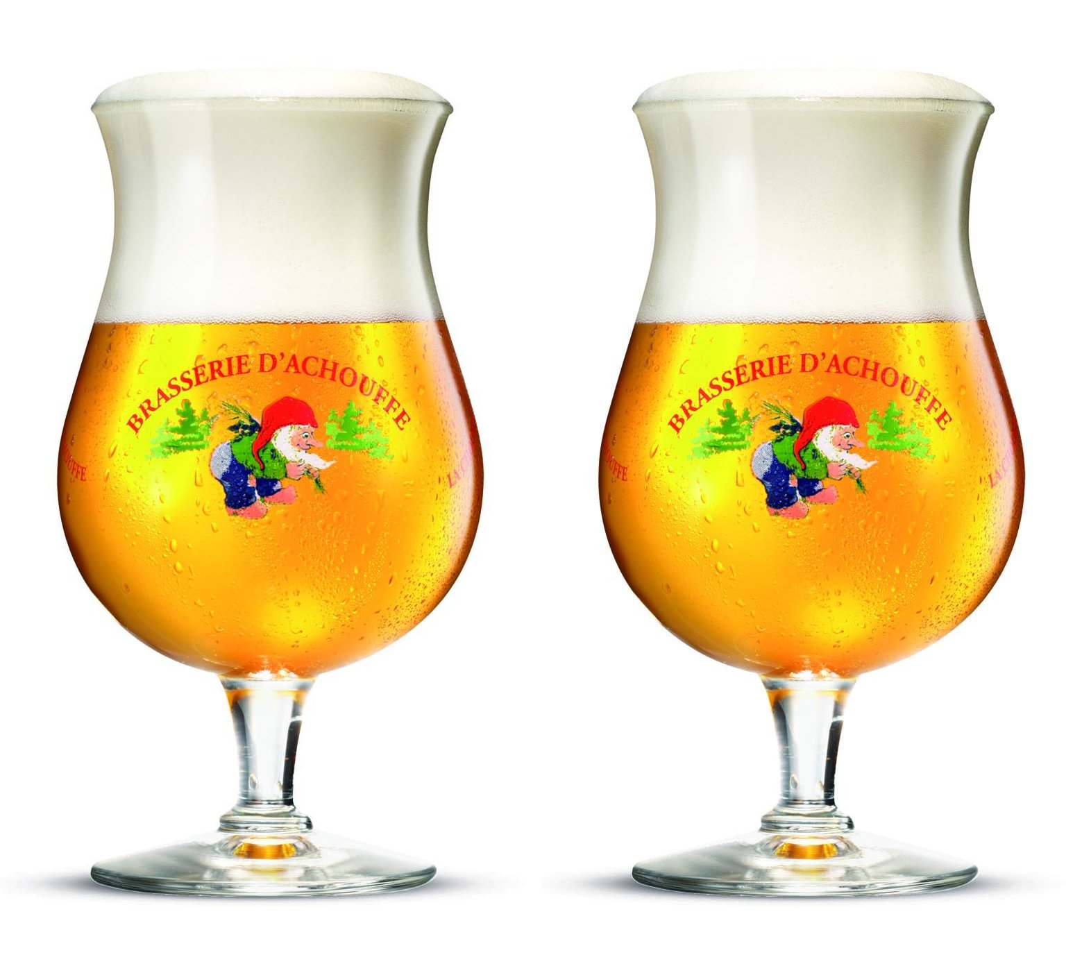 La Chouffe Official Beer Glasses 33cl (Set of 2)
