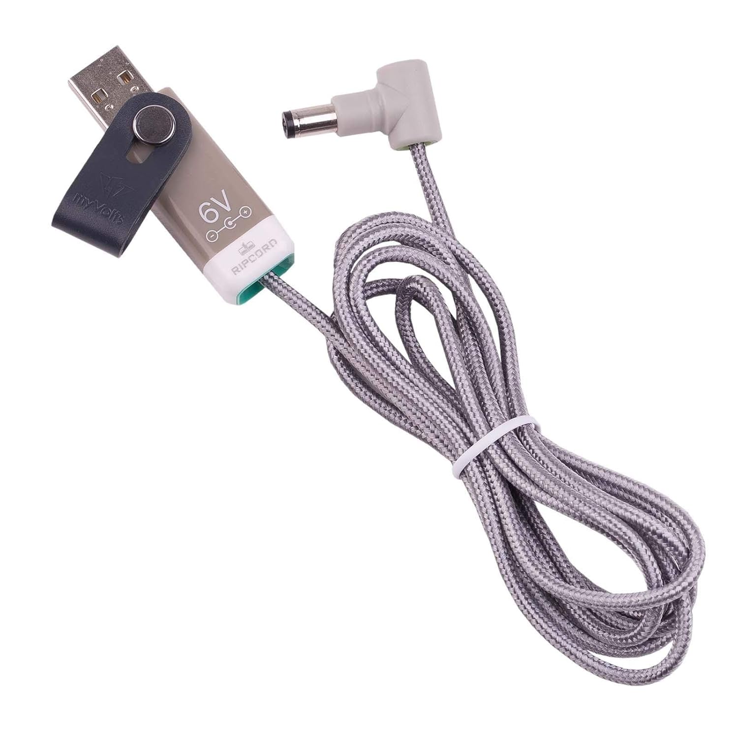 MyVolts Ripcord Cable de alimentación USB a 6 V CC compatible con el