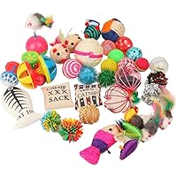 Fashion's Talk Cat Toys Variety Pack for Kitty 20 Pieces