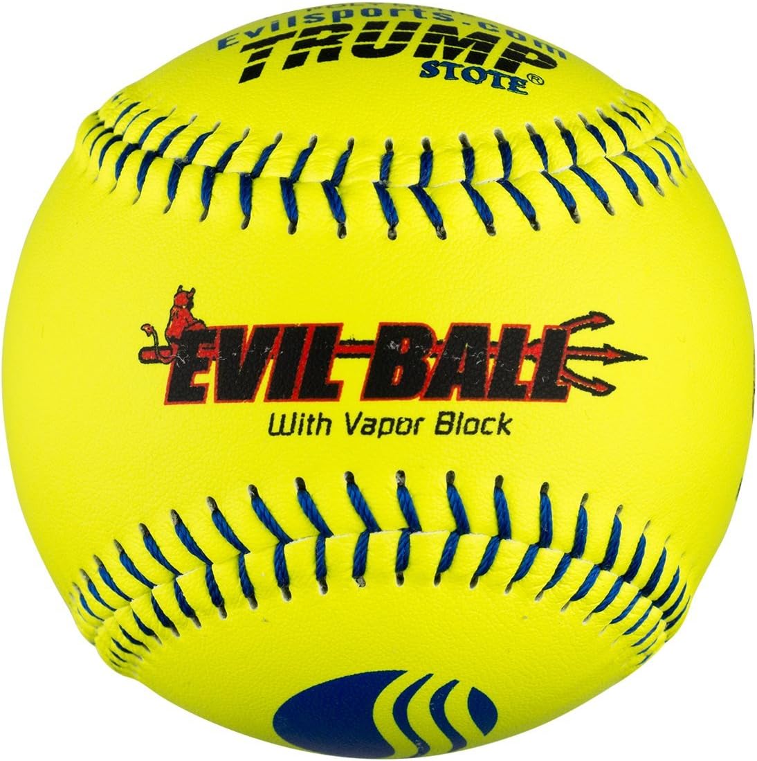Half Dozen Evil Ball USSSA 12" Softballs 40 cor 325 Compression MP-Evil-CLAS-Y-2 Classic M 6 Balls