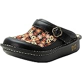 Alegria Women's Seville Loosen Up Comfort Leather Clog 7-7.5 M US
