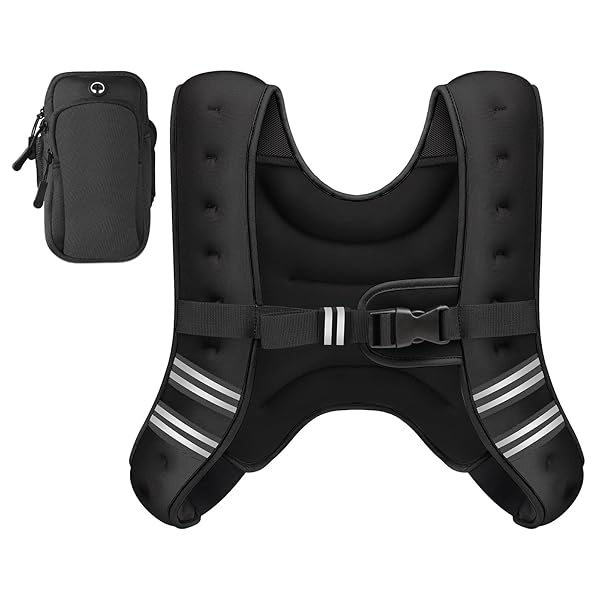 GEEBOBO WEIGHTED VEST FOR WOMEN MEN, 8LB/12LB/16LB/20LB/25LB/30LB WEIGHTED...