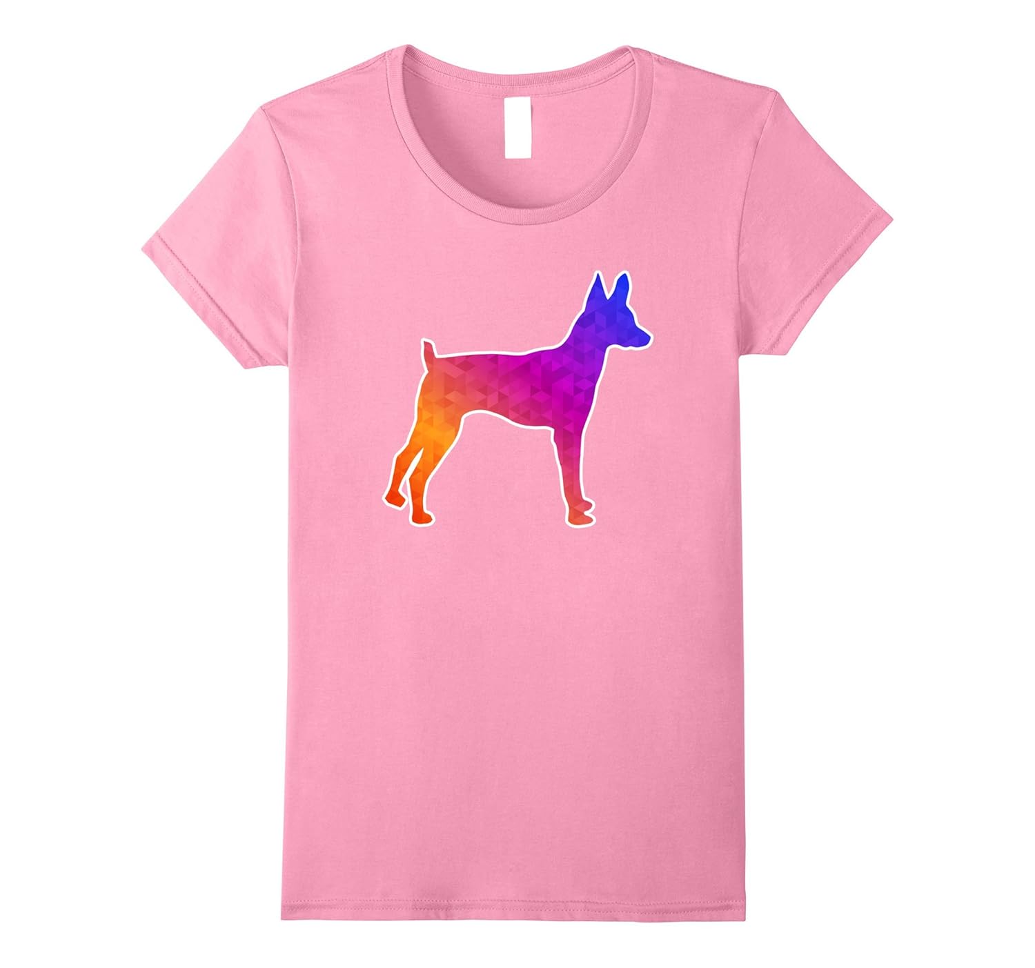 Toy Fox Terrier Art Shirt Low Poly Design4LVS