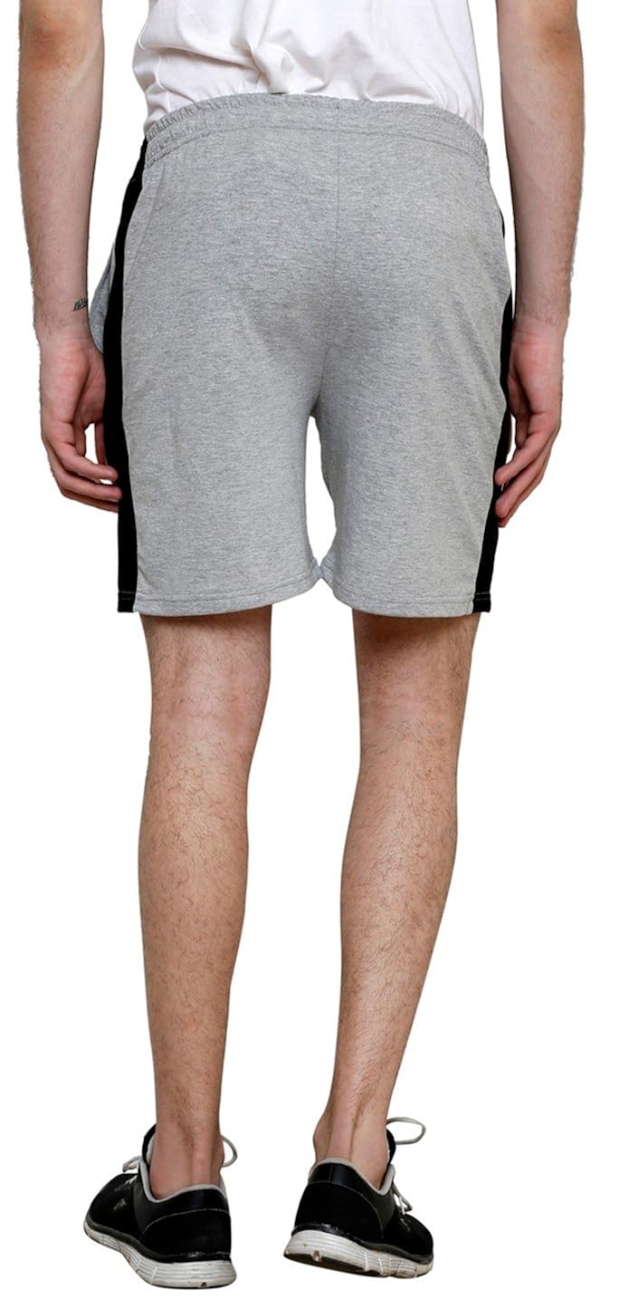 syda men's cotton shorts + grey