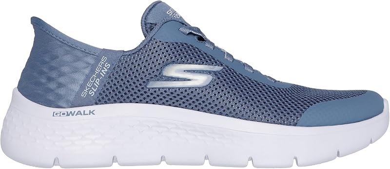 Go Walk Flex Grand Entry, Zapatillas Mujer, Azul, 43 EU