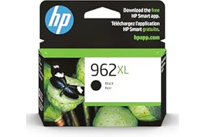 HP 962XL Black High-yield Ink Cartridge | Works with HP OfficeJet 9010 Series, HP OfficeJet Pro 9010, 9020 Series | Eligible 