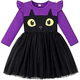 Magic Park 12M-9Y Toddler Girl Holiday Tulle Dress Girls Long Sleeve Tutu Dresses Kids Casual Outfits Winter Clothes
