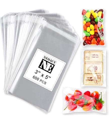 200x A4 Cello Bag 24x34cm Cellophane Clear Resealable Plastic Self Seal Adhesive - Foto 2