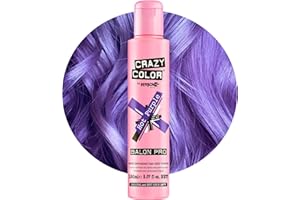 Crazy Color Hair Dye - Vegan and Cruelty-Free Semi Permanent Hair Color - Temporary Dye for Pre-lightened or Blonde Hair - No