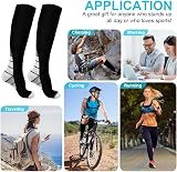 ACWOO Compression Socks 2 Pairs Unisex Best Graduated Support view 7