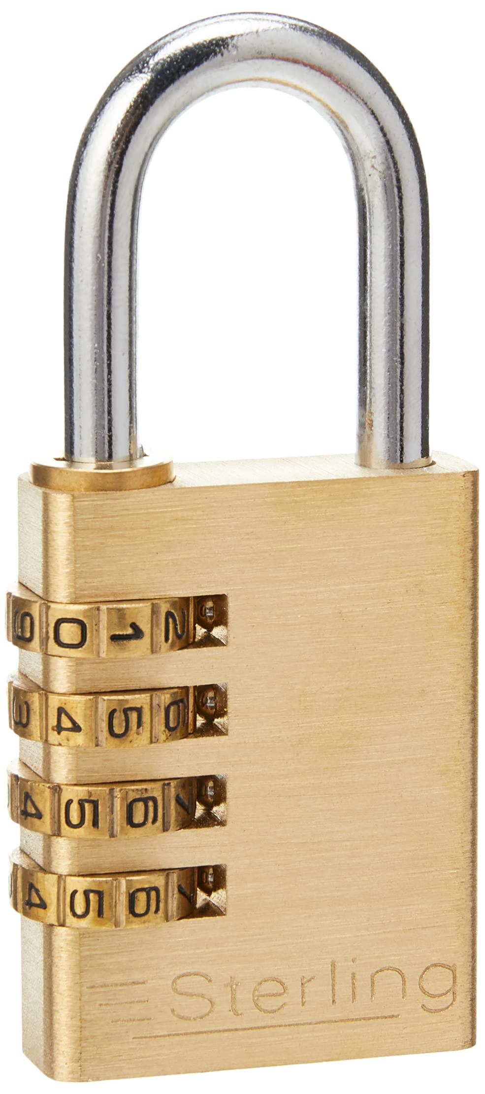Sterling CPL140 Combination Padlock, Brass, 40mm