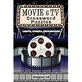 Movie and TV Crossword Puzzles: Hollywood, Actors, Shows, & Series. Trivia, Facts, and Fun Activity.