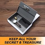 Ohuhu Book Safe with Combination Lock Blue Dictionary Diversion Money Box view 4