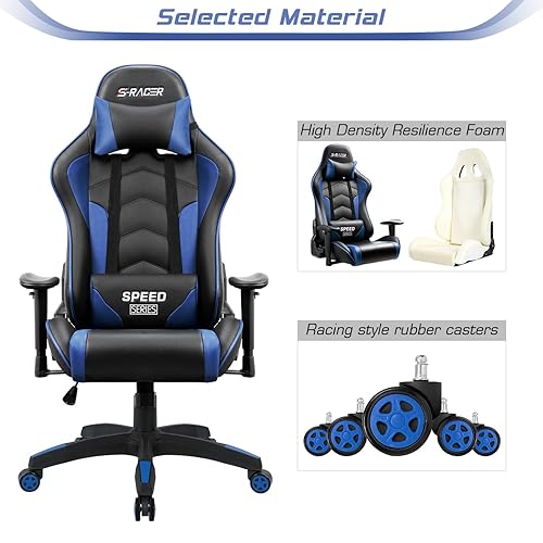 Massage Chair Homall Gaming Chair Office Chair With Headrest