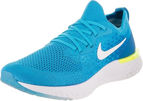 nike epic react flyknit blue glow