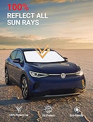 Proadsy 2024 Upgrade Front Windshield Sun Shade