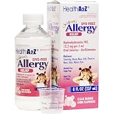 HealthA2Z&reg; Children's Allergy Relief Diphenhydramine 12.5mg 8oz No Dyes, Sugar or Alcohol