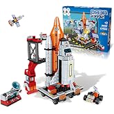 Tecnobicho Space Rocket Stem Project Toy for Boy Age 7 8 9 10 11 12 13 Building Block for Kid Age 8-12 Science Kits for Kids Age 8-14 Christmas Birthday Gift for Boys Girls 7-13