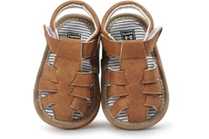 COKATE Baby Boys Girls Sandals Rubber Sole Outdoor First Walker Toddler Girls Boys Summer Shoes