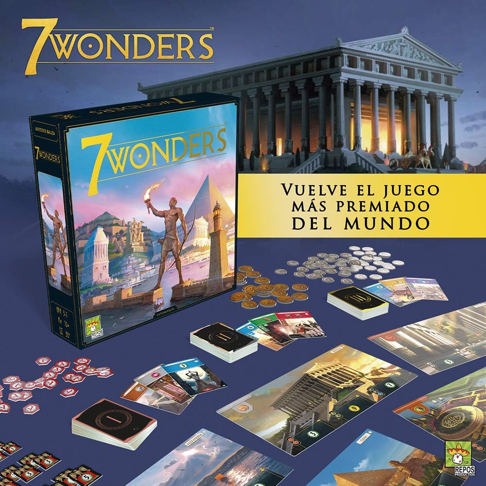 #Juegodemesa 7 Wonders por 31,99€ (marcando aplicar cupón)
