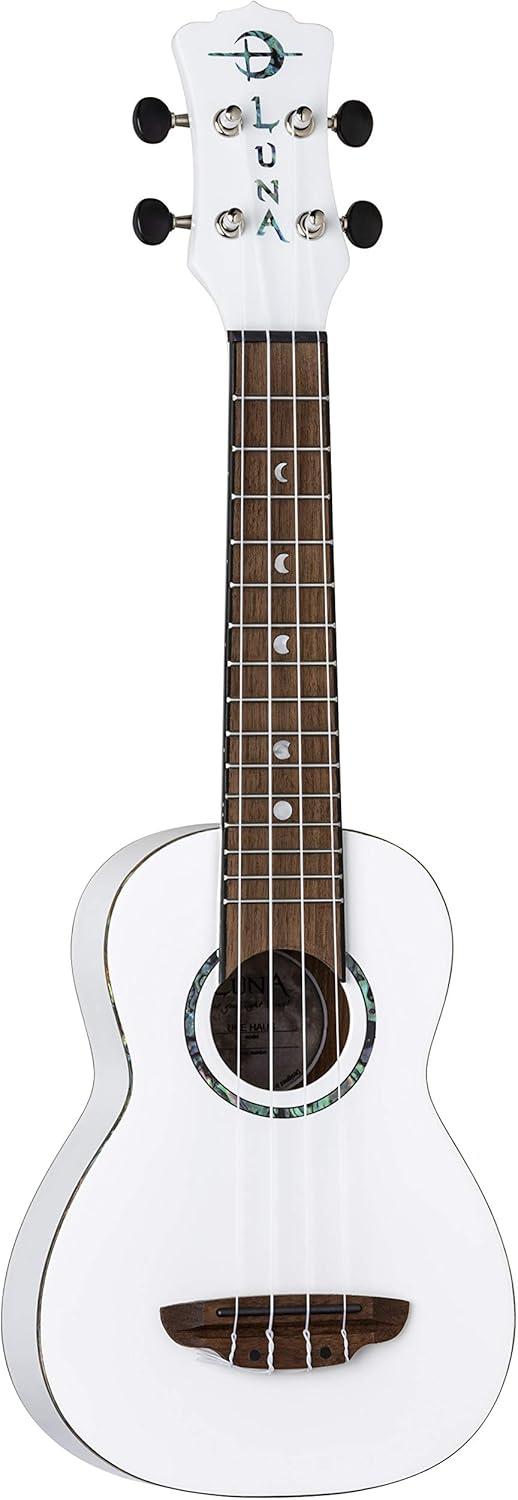 Luna Guitars Uke S 4 String Hau Snow White Soprano Ukulele With Gigbag String Instruments Musical Instruments Stage Studio Oneinfive Com Au
