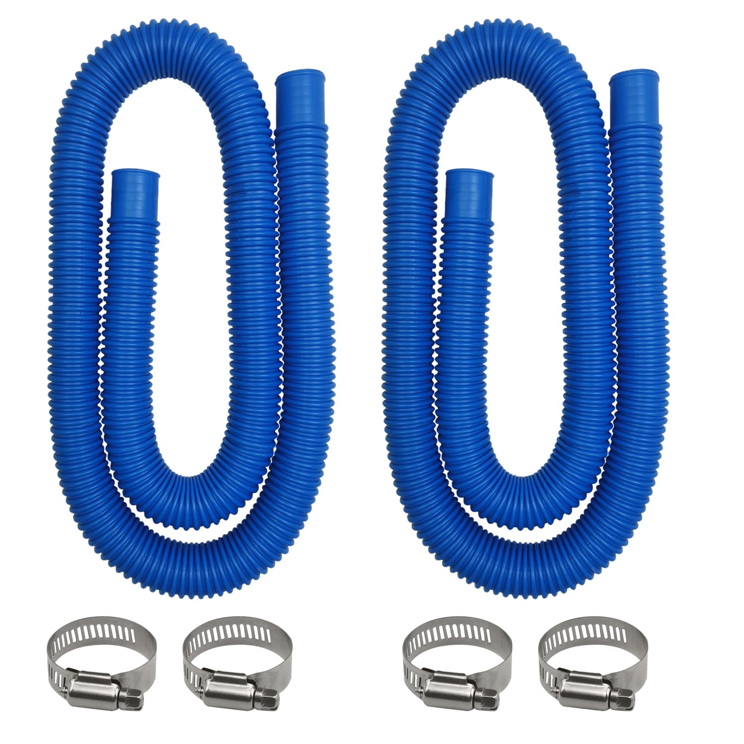 Photo 1 of Swimming Pool Hose for Above Ground Pools,1.25 Inch 32mm Diameter Pool Hose Replacement Pool Parts,Upgraded PE, Compatible with Vacuum Filter Pump 330 GPH 530 GPH 1,000 GPH