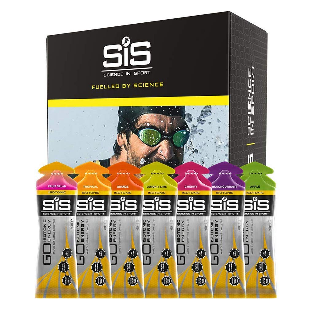 SiS Go Isotonic, low sugar, high carbohydrate Energy Gel (Mixed