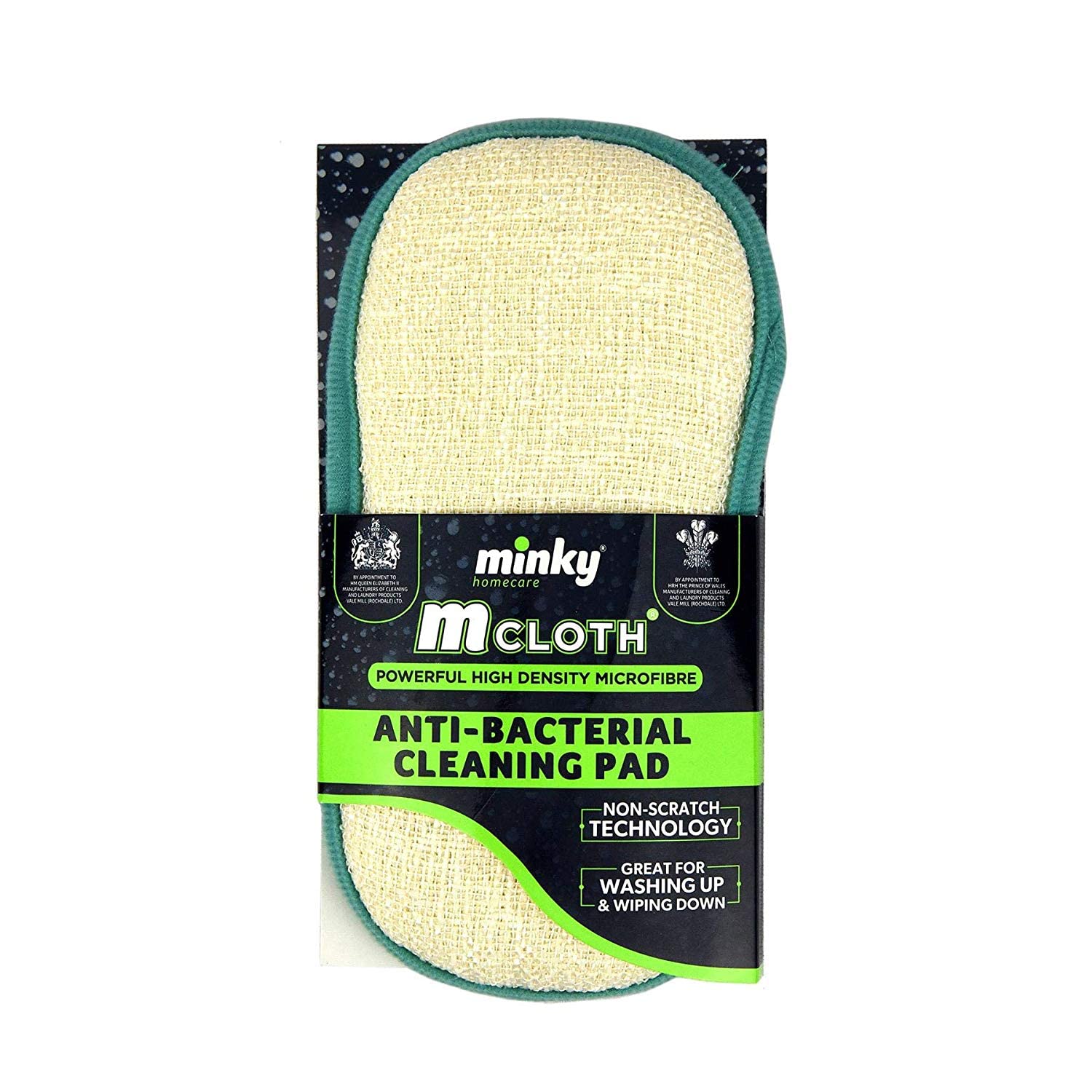 Bundle of 2 - Minky M Cloth Anti Bacterial Cleaning Pad - Mrs Hinch
