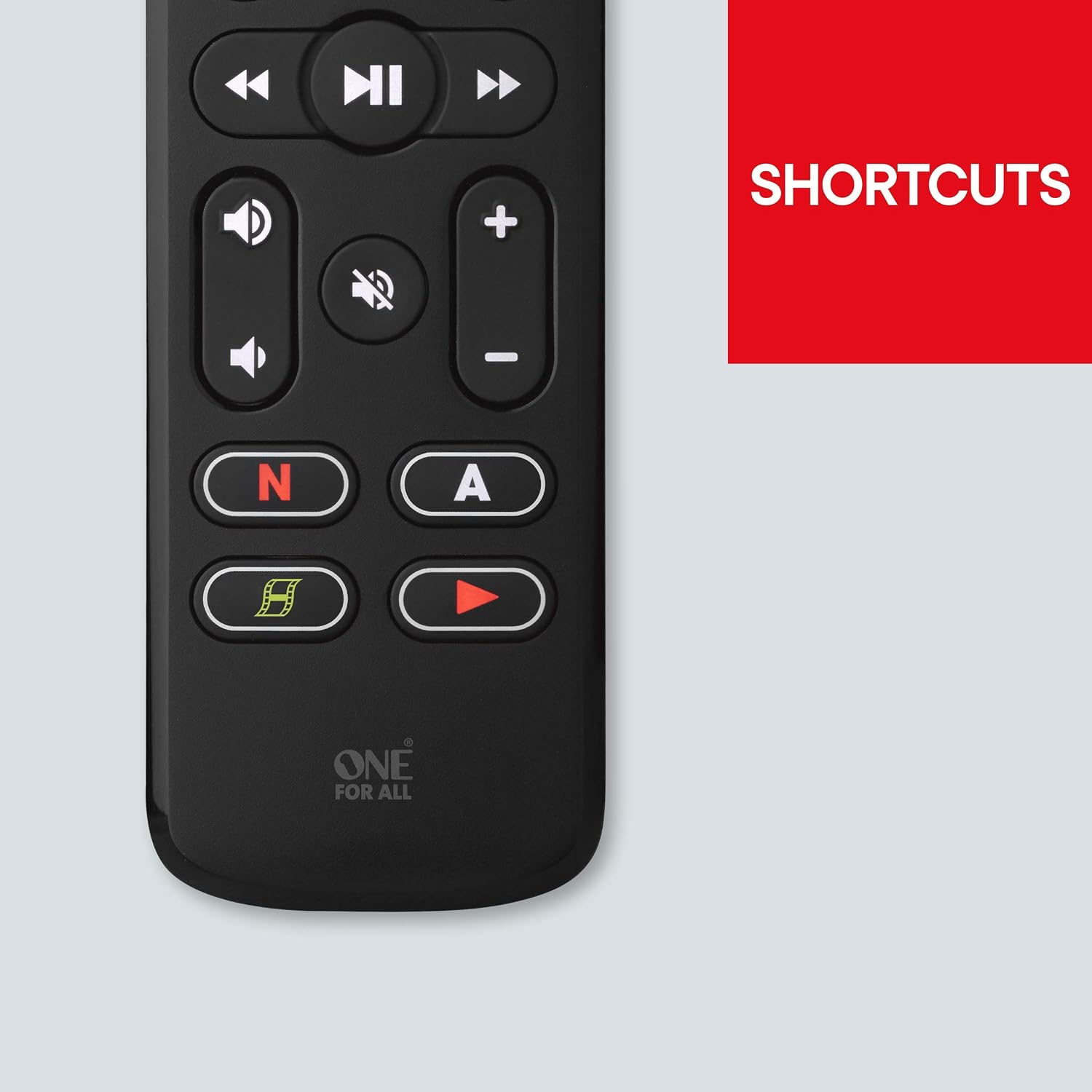 One For All Streamer Remote, Universal Remote Control for up to 3 devices Streamer boxes (Roku - Image 5