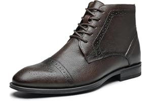 ARCBROTHERS Men's Dress Boots For Mens Oxford Boots Dress Boots For Mens Boots Dreey And Classic Brogue