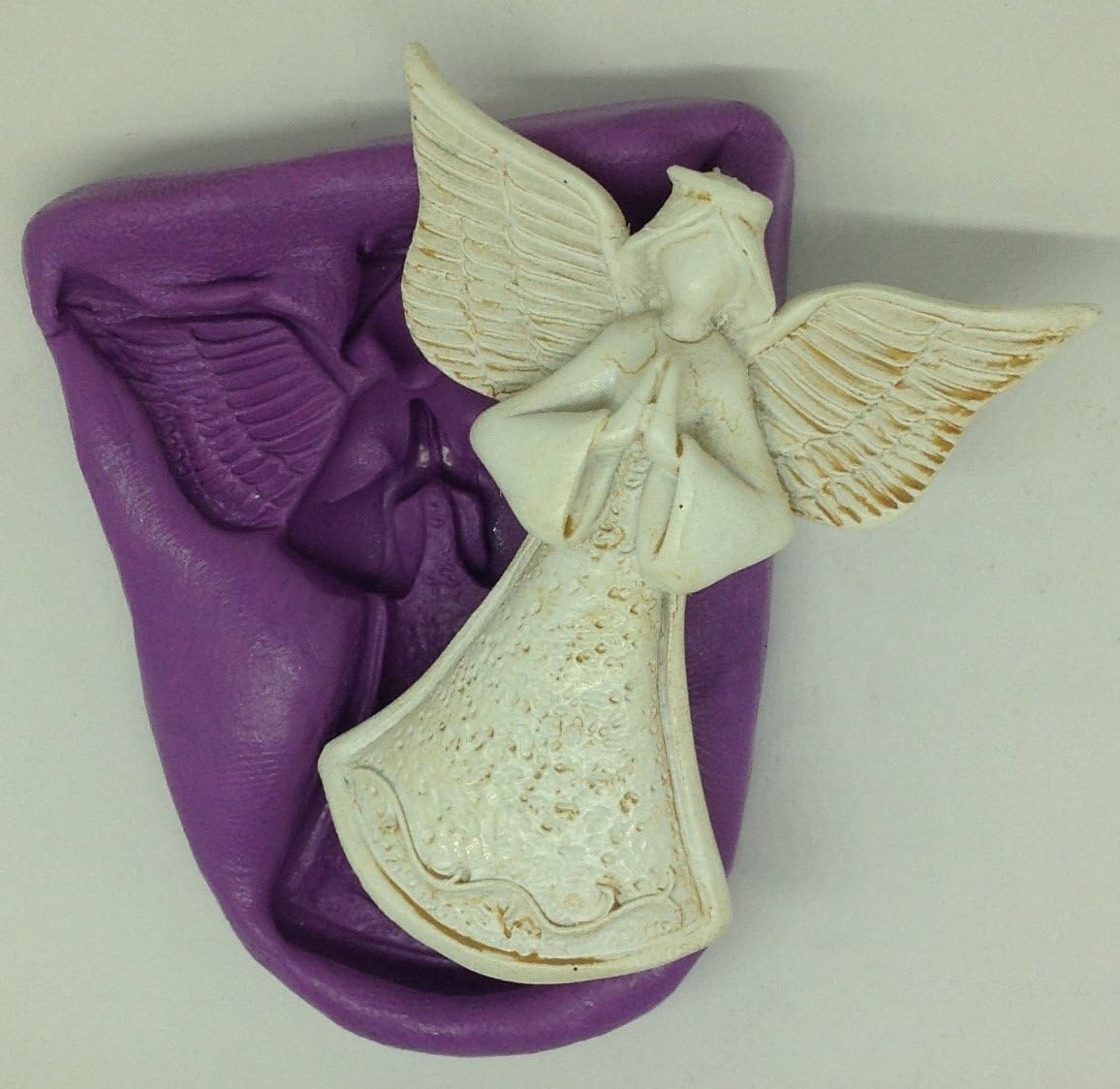 Guardian Angel silicone mould / mold.characters.topper.cupcake.large