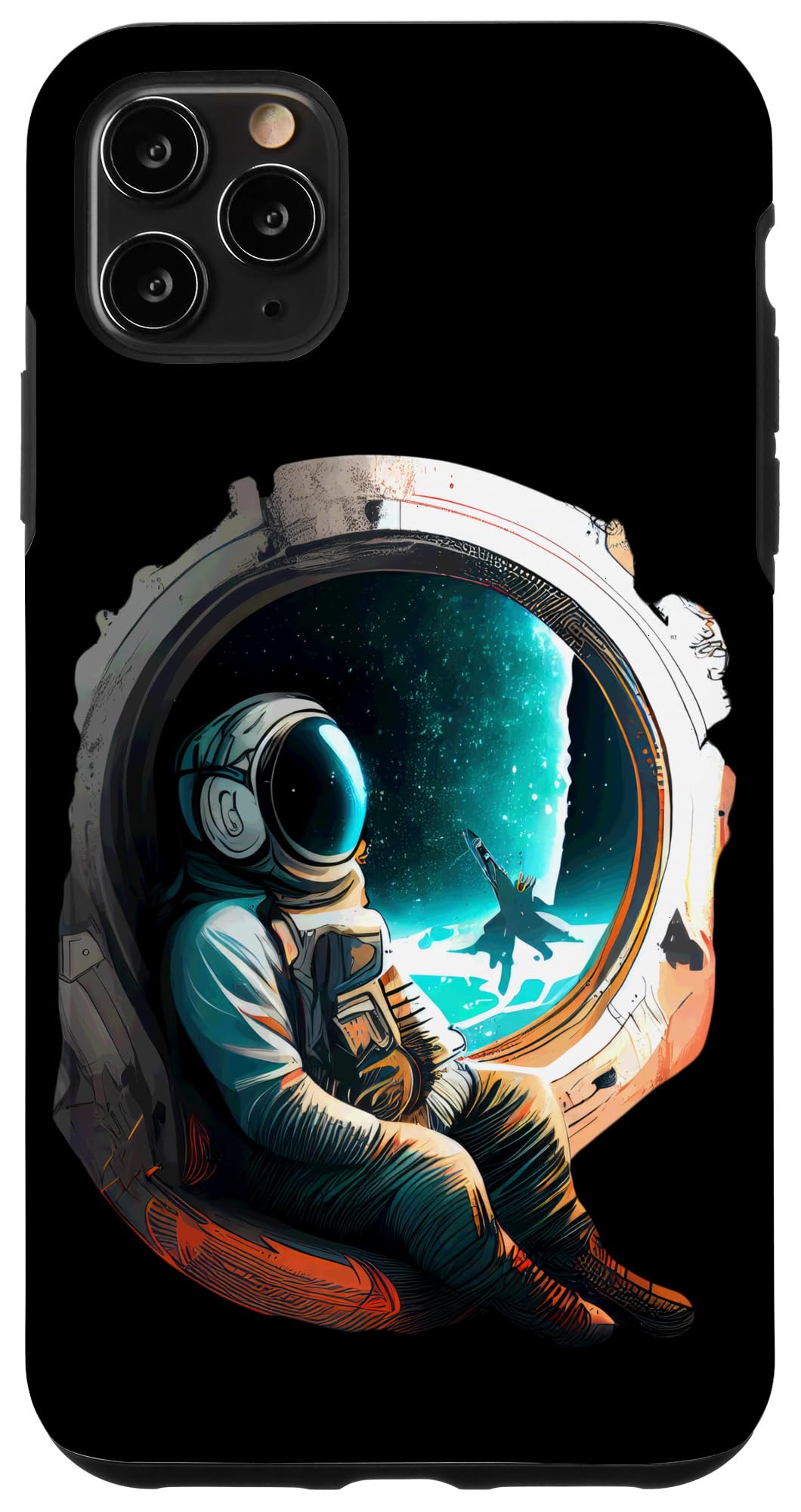 iPhone 11 Pro Max Astronaut's View Outer Space Adventure Case