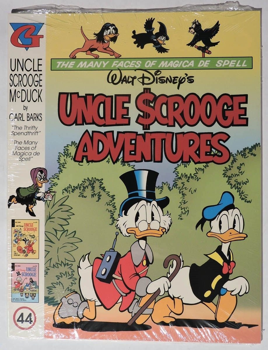 Walt Disney S Uncle Scrooge Adventures Uncle Scrooge Mcduck 44 The Thrifty Spendthrift And The Many Faces Of Magica De Spell Amazon De Carl Barks Bucher