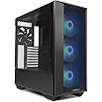 LIAN LI LANCOOL III E-ATX PC Case, Spacious RGB Gaming Computer Case with Hinged Tempered Glass Doors, Fine Mesh Panels, 4x140mm PWM Fans Pre-Installed High Airflow Chassis (Black)