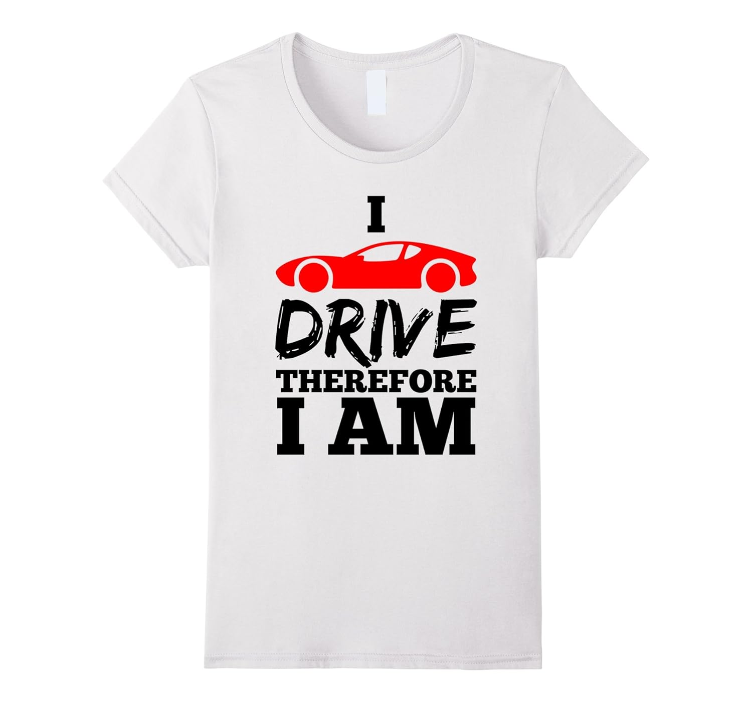 Funny Driver car auto phrases quotes Jokes White TShirt4LVS 4loveshirt