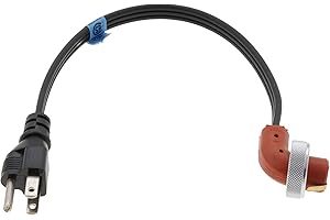 Zerostart 3600024 Heavy Duty Replacement Cordset, 1-Foot | 120 Volts