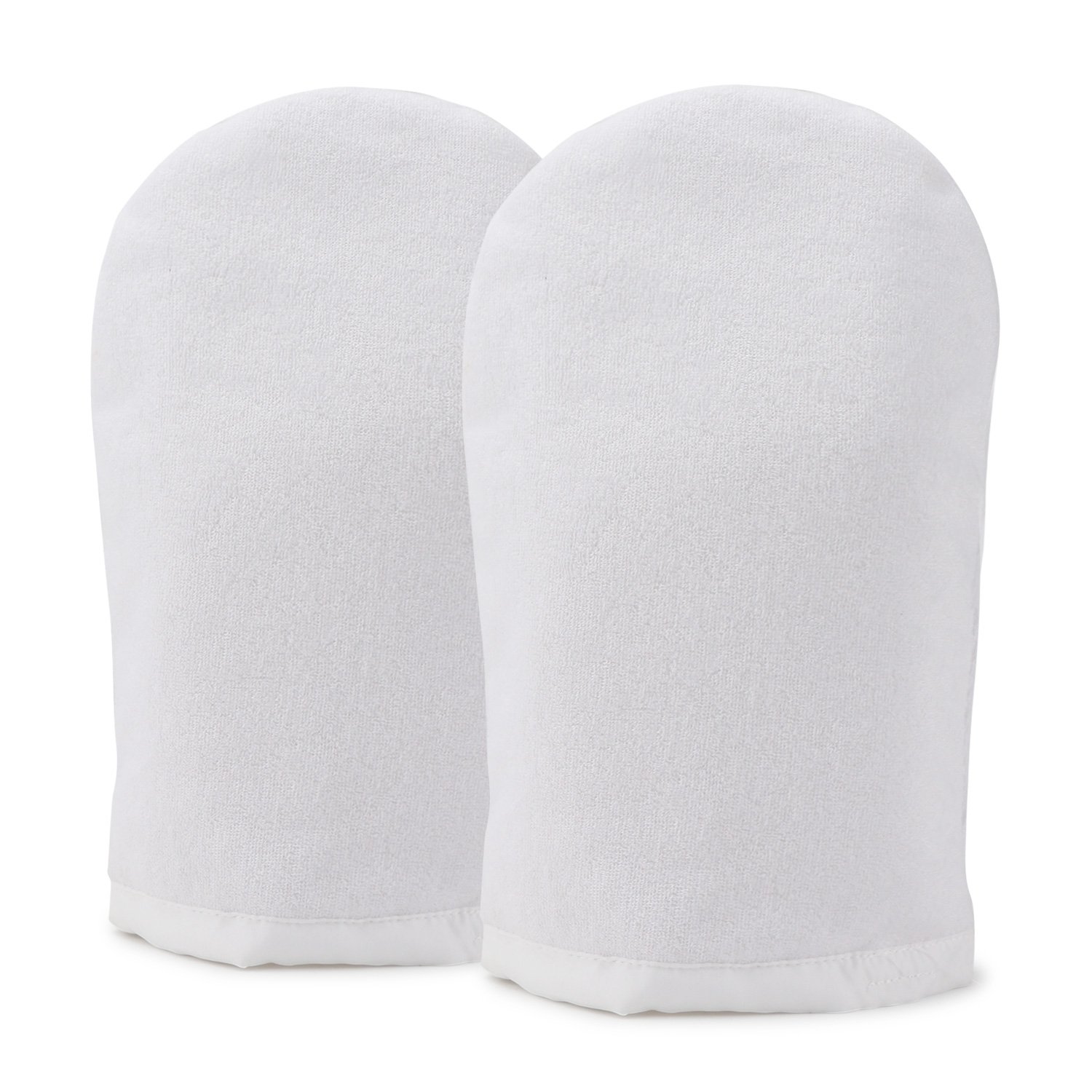 Paraffin Wax Mitts, Segbeauty Paraffin Bath Treatment Terry Cloth Gloves for Hand & Feet, Insulated Mitt for Heat Therapy Spa, Therabath, Great for Paraffin Wax Machine- White : Beauty
